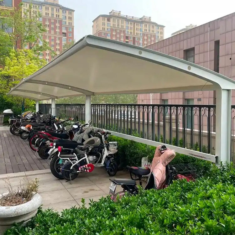 射洪市膜结构电动车棚